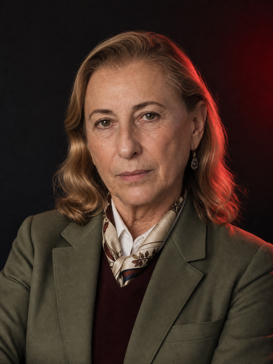 Miuccia Prada booking profile
